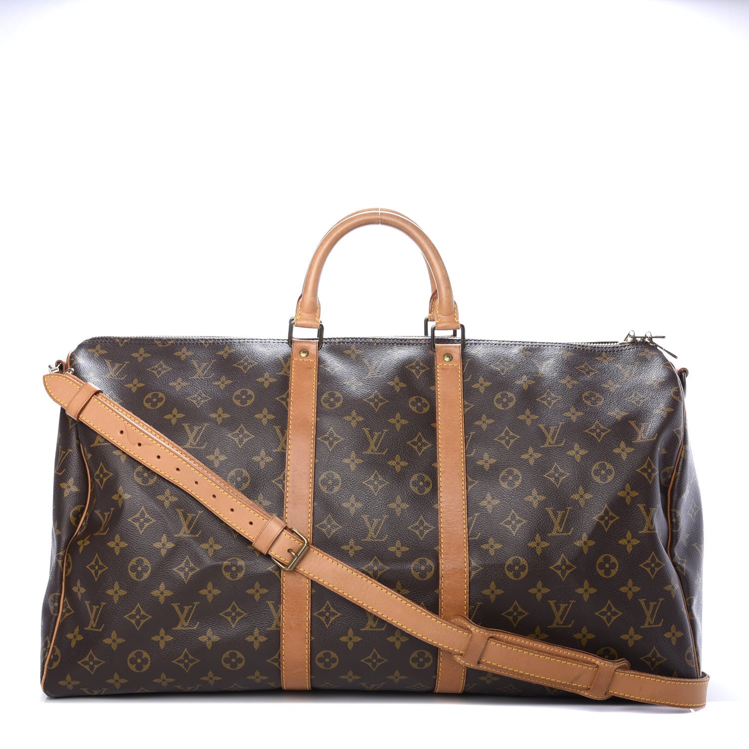 Louis Vuitton Monogram Keepall Bandouliere 55 1 of 17