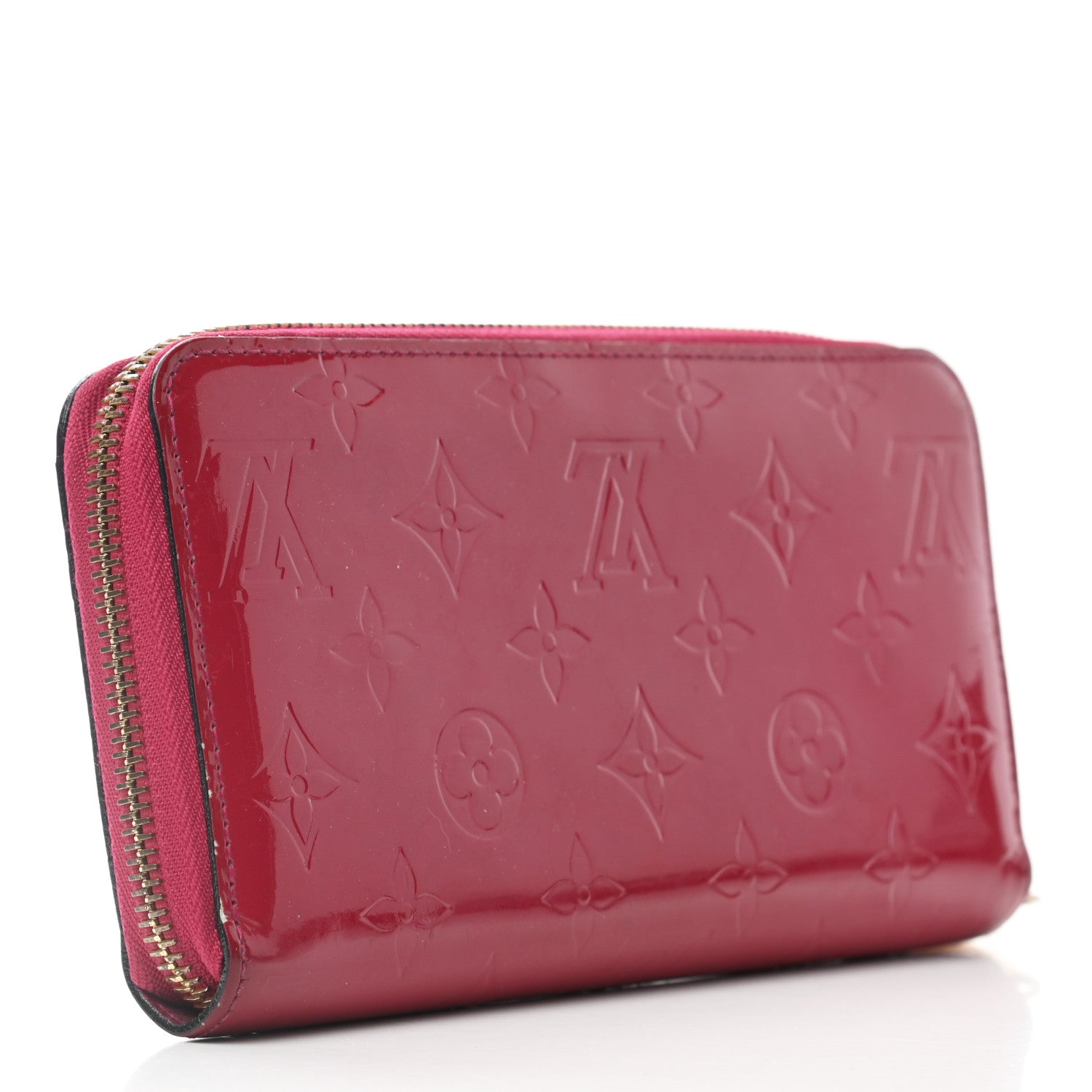 Louis Vuitton Vernis Zippy Wallet Rose Indien 3 of 7