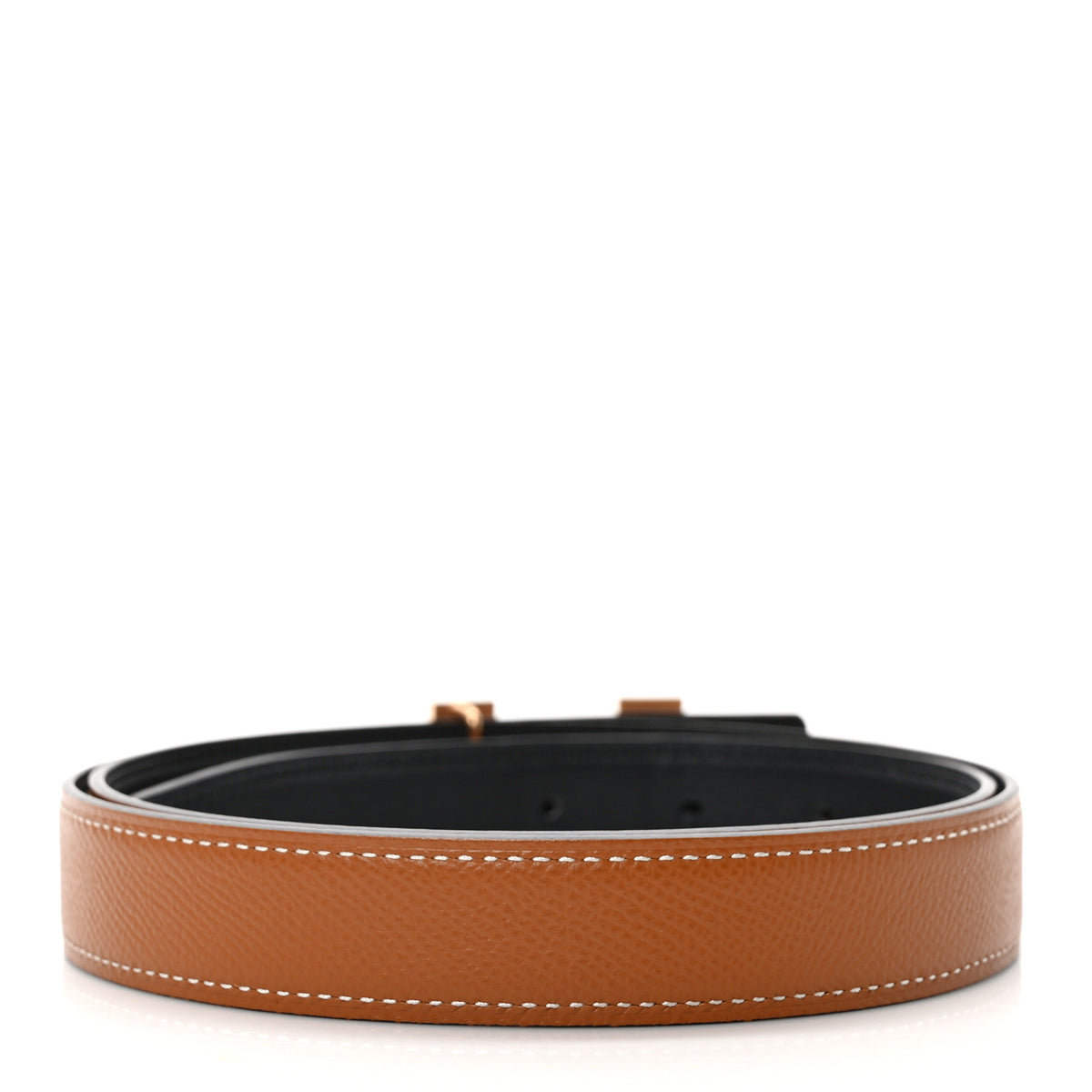 Swift Epsom 24mm Mini Constance H Belt 85 34 Black Gold