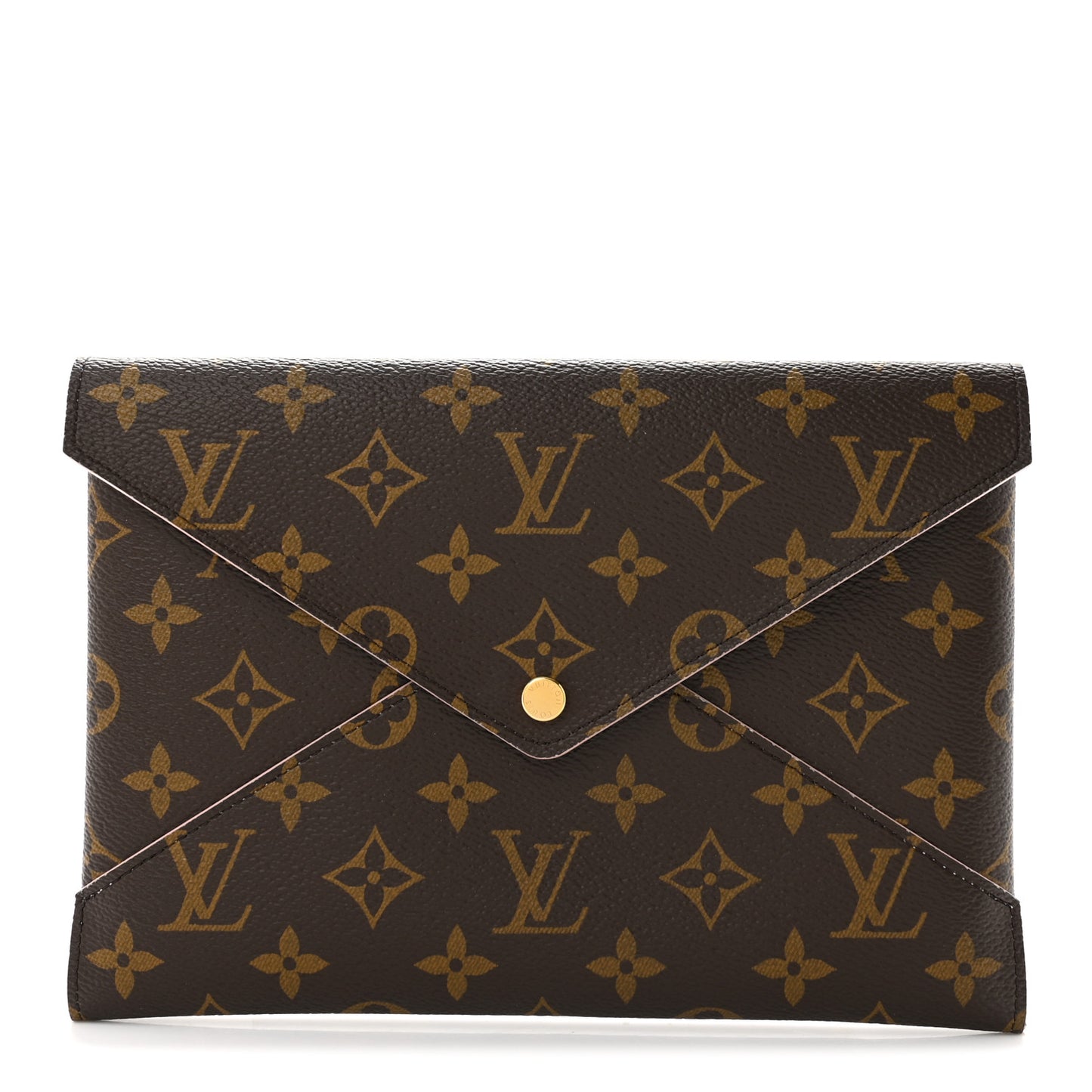 Monogram Large Kirigami Pochette Insert Rose Ballerine