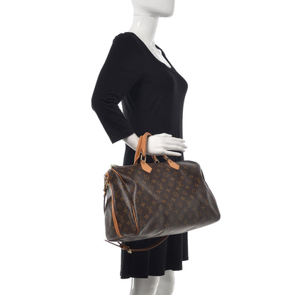 Louis Vuitton Monogram Speedy Bandouliere 35 3 of 13