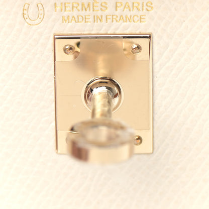 Hermes Epsom Mini Horseshoe Kelly Sellier 20 Craie Sesame 23 of 32