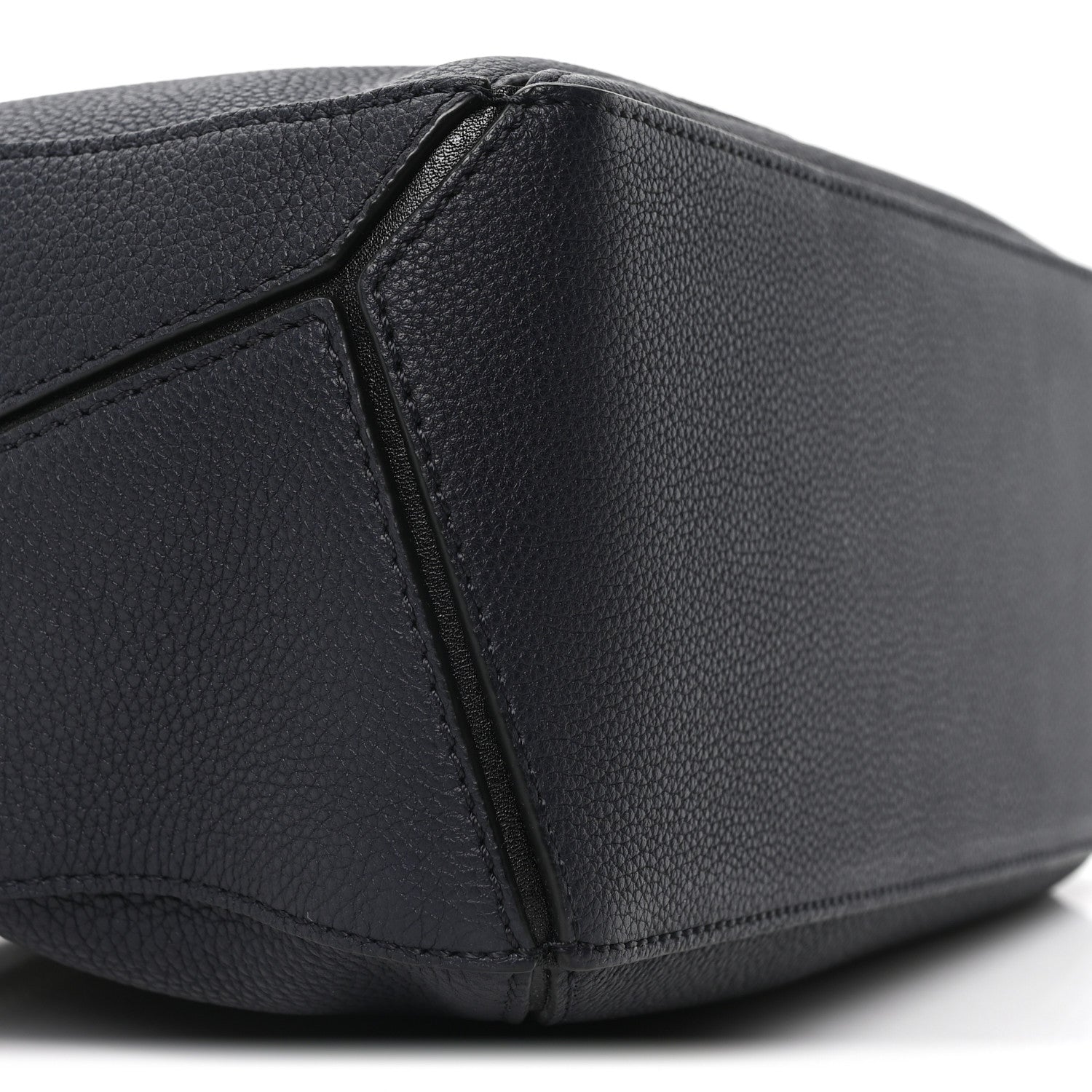 Loewe Calfskin Small Puzzle Bag Midnight Blue Black 8 of 9