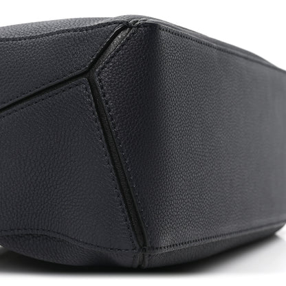 Loewe Calfskin Small Puzzle Bag Midnight Blue Black 8 of 9