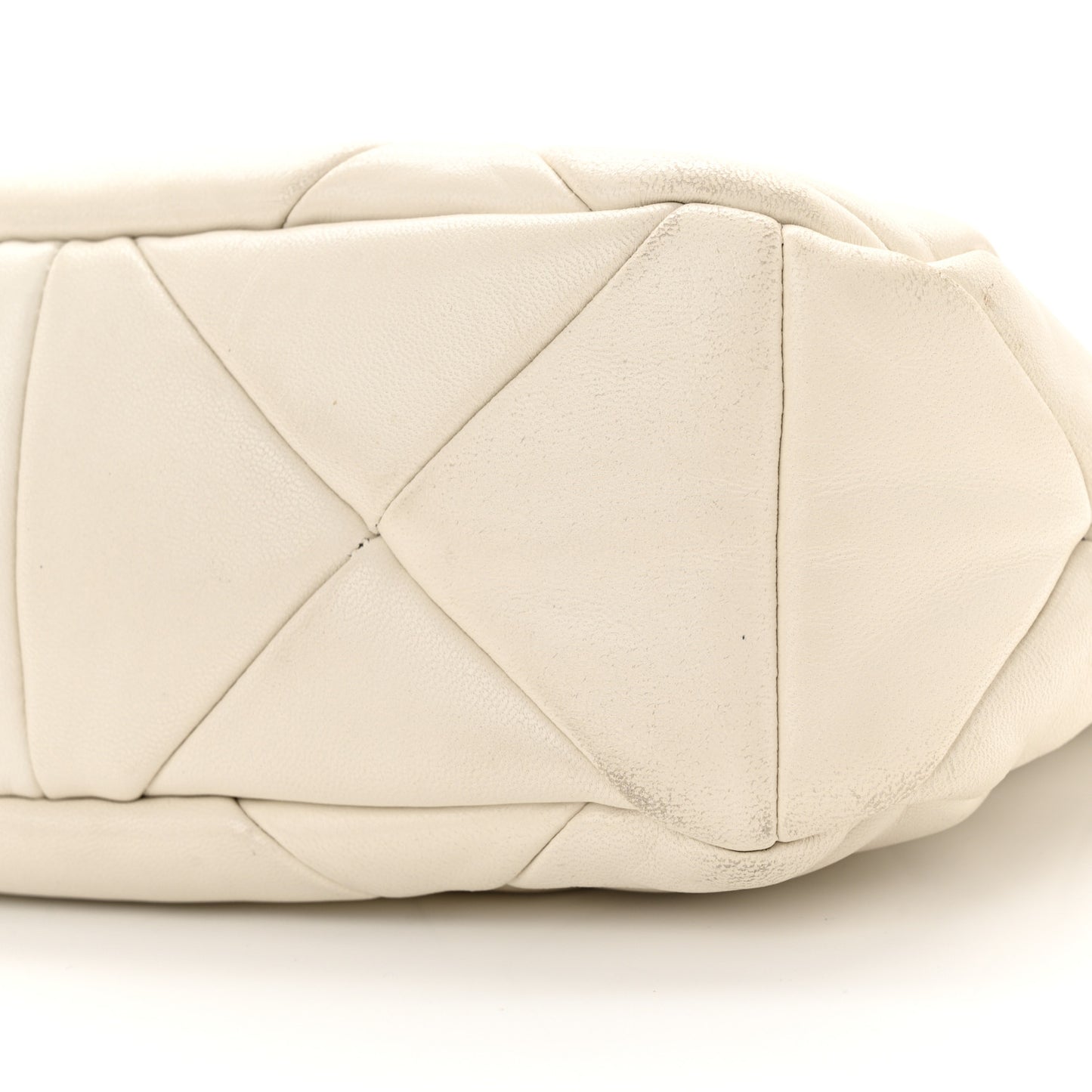 Nappa Re-Nylon Triangle Quilted Patchwork System Shoulder Bag Ninfea