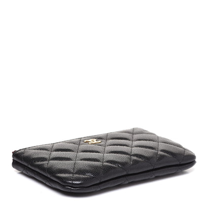 Chanel Caviar Quilted Small Cosmetic Case Black 4 of 8