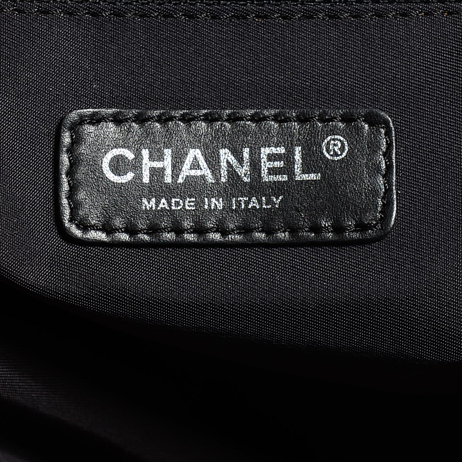 Chanel Coated Canvas Large Paris Biarritz Tote Dark Brown 9 of 19
