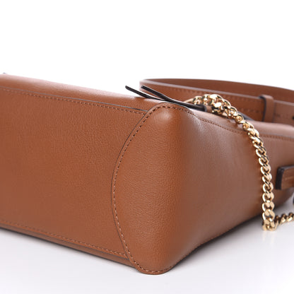 Chloe Calfskin Small Faye Day Shoulder Bag Tan 9 of 9