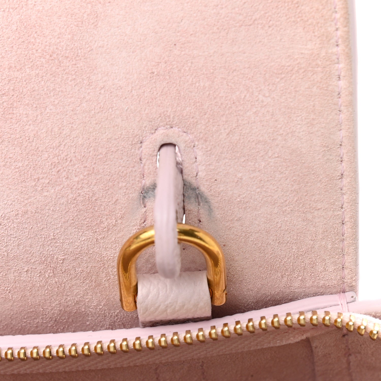 Celine Grained Calfskin Pico Belt Bag Poudre 11 of 12