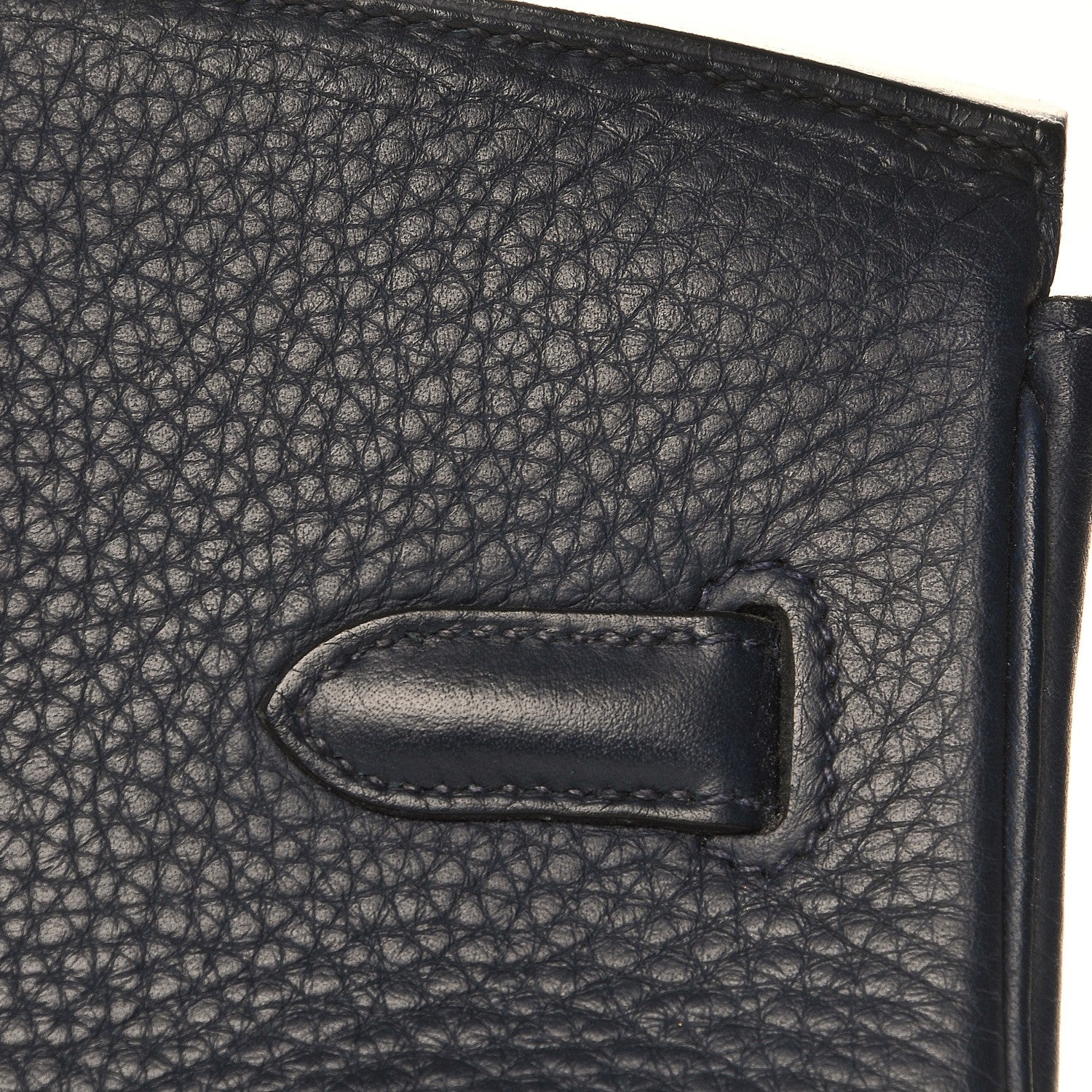 Hermes Taurillon Clemence Birkin 35 Bleu Abysse 13 of 27