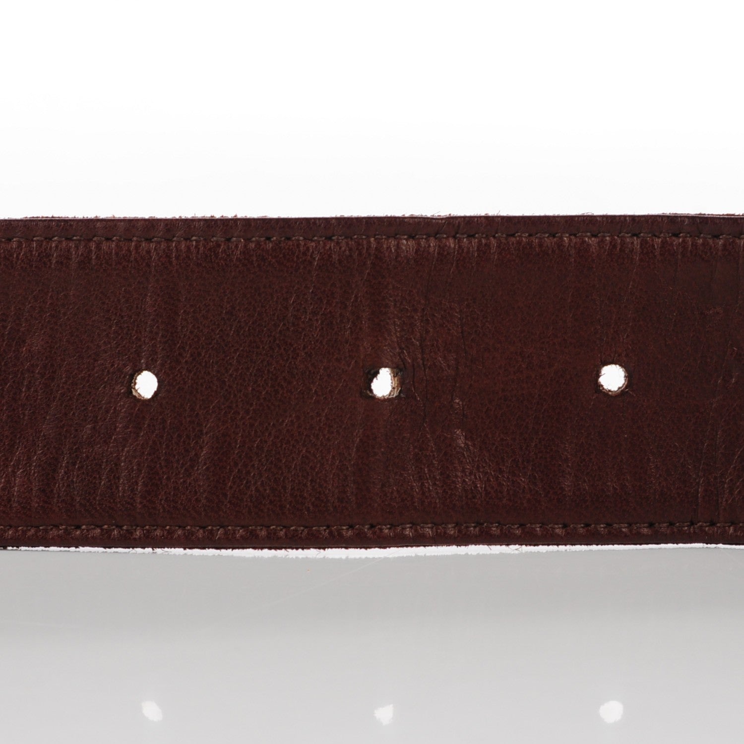 Chanel Suede CC Chain Belt 75 30 Brown 6 of 7