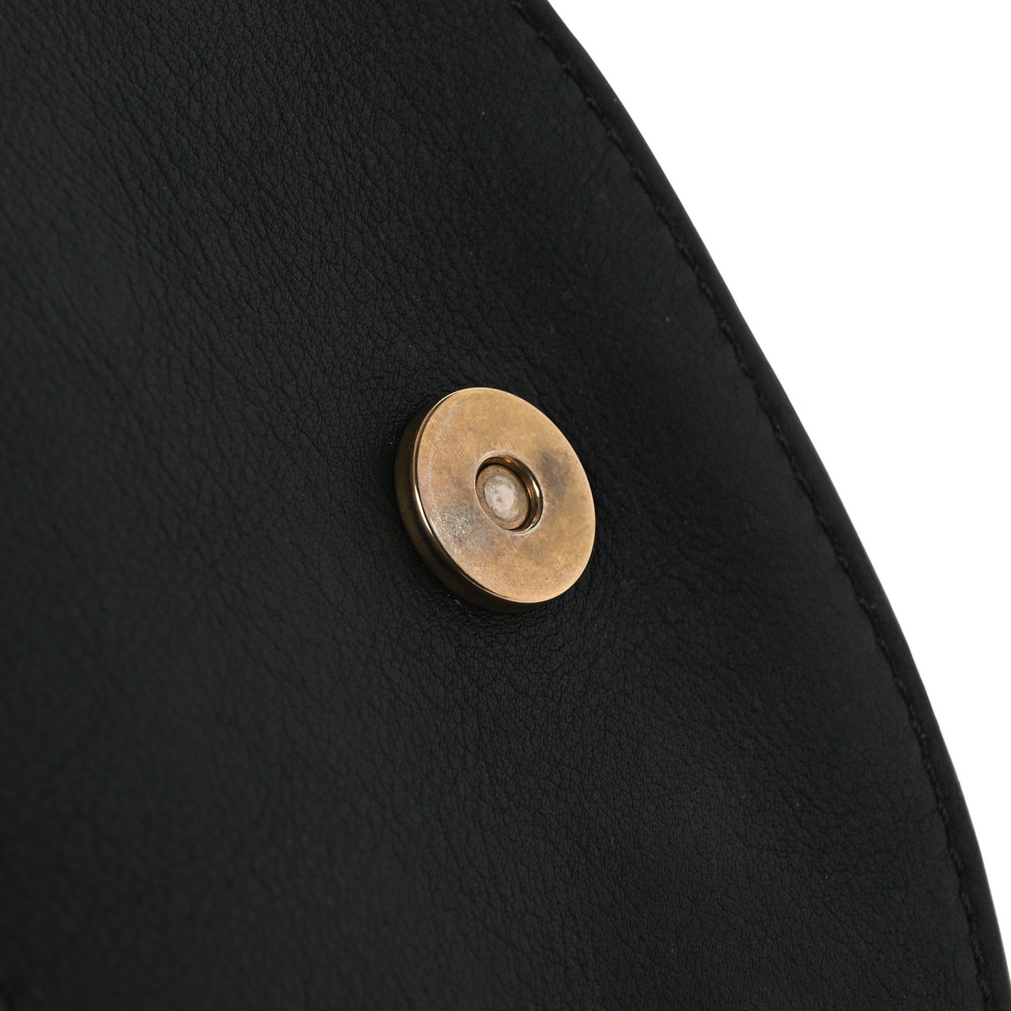 Calfskin Small Nile Bracelet Minaudiere Bag Black