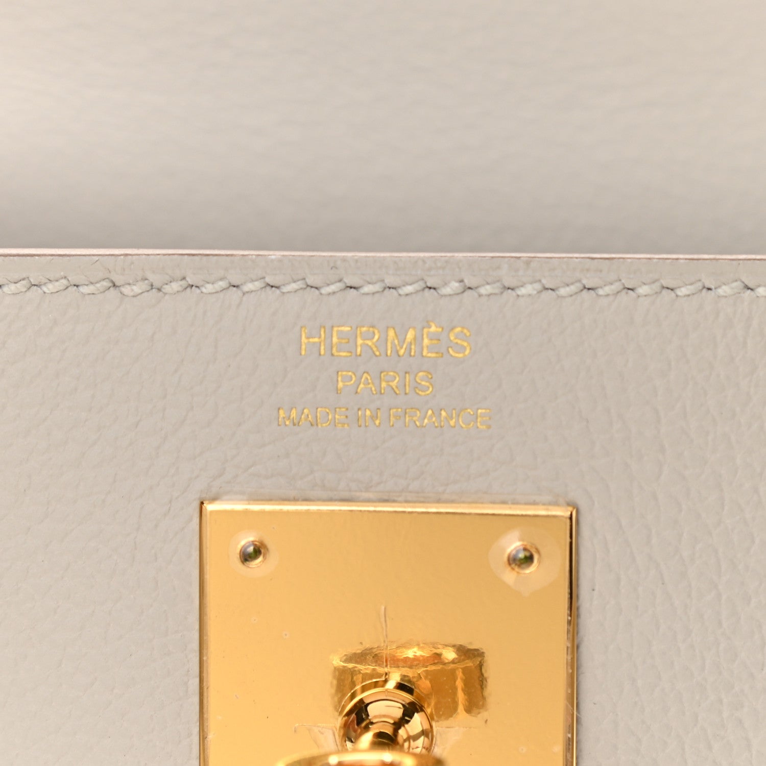Hermes Evercolor Kelly Retourne 28 Gris Perle 5 of 9