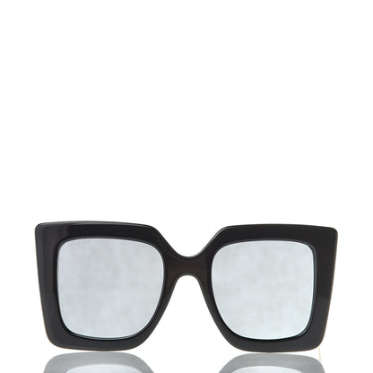 Gucci Acetate Oversize Square Frame GG0435S Sunglasses Black 2 of 8