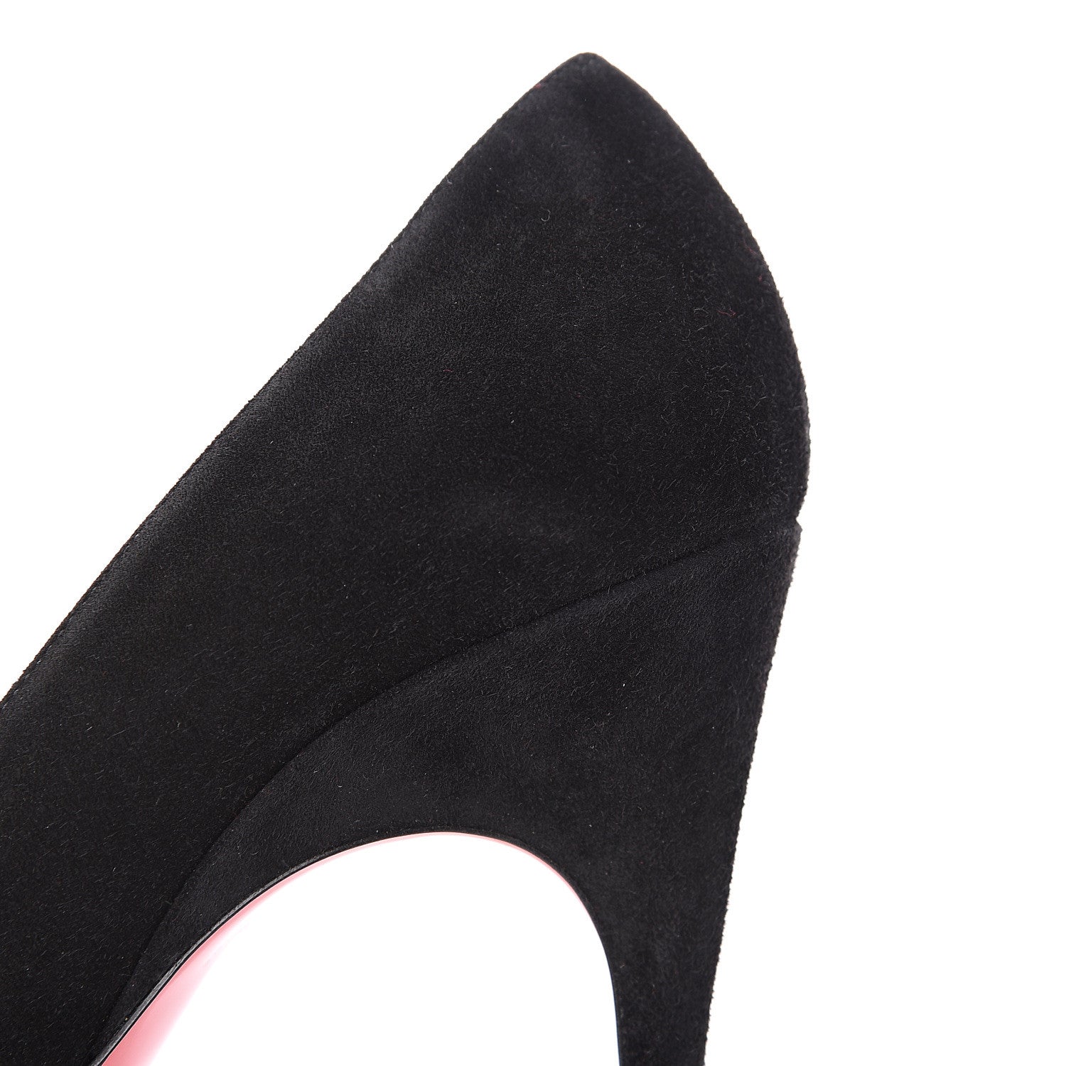 Christian Louboutin Veau Velours Alminette 100 Pumps 38.5 Black 9 of 9
