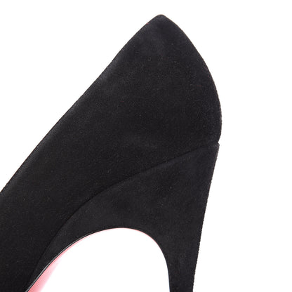 Christian Louboutin Veau Velours Alminette 100 Pumps 38.5 Black 9 of 9