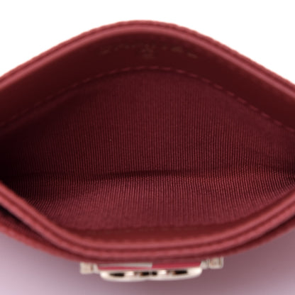 Chanel Caviar Quilted Boy Card Holder Red 5 of 8