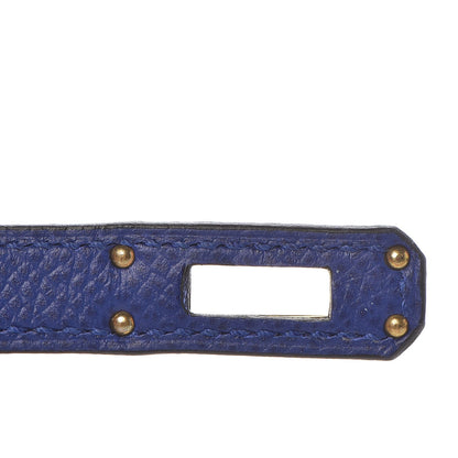Hermes Epsom Mini Kelly Sellier 20 Bleu Electrique 10 of 25