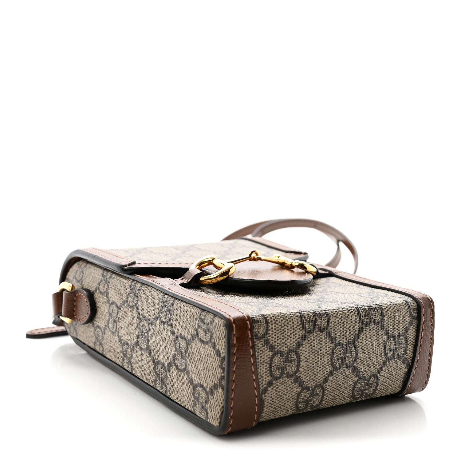 dunhill LOUIS VUITTON GUCCI 美品　ムーさん専用 Gucci GG Supreme Monogram Mini Horsebit 1955 Crossbody Bag Beige