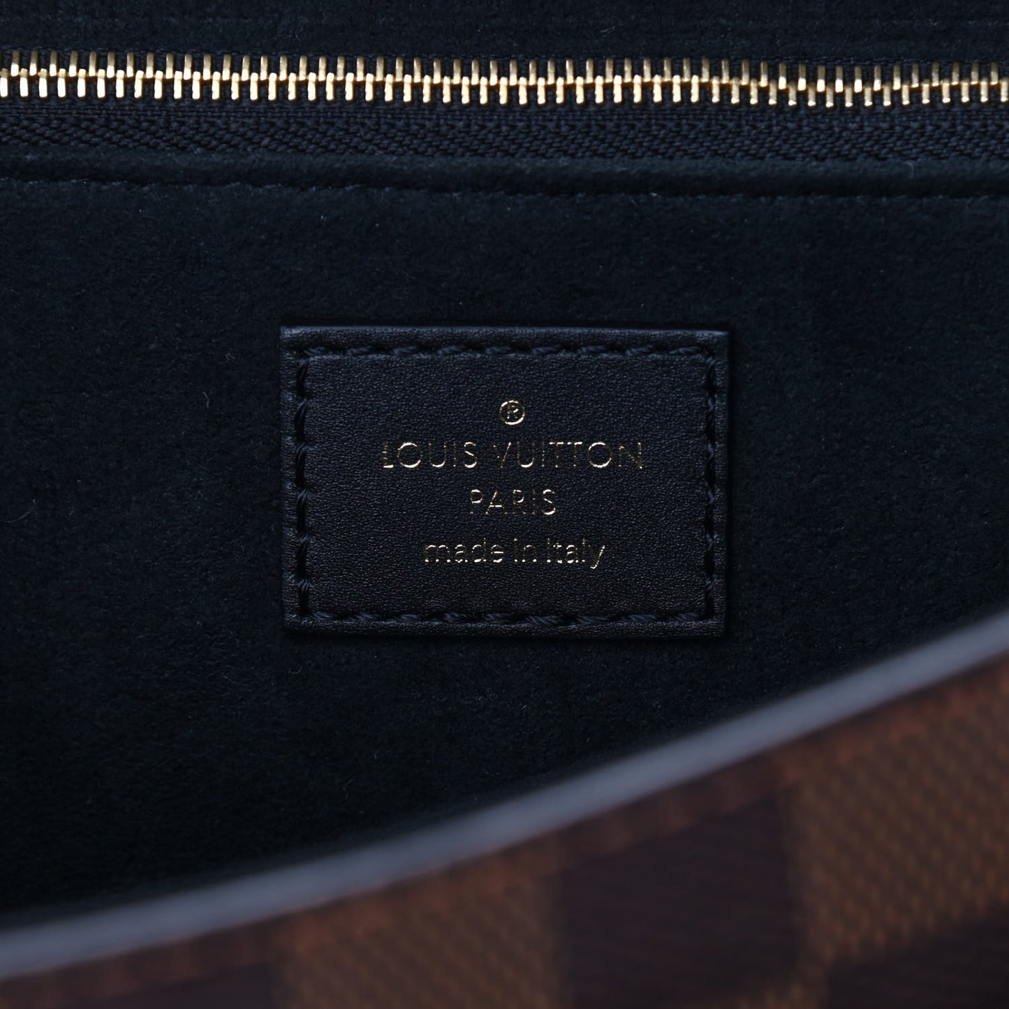 Damier Ebene Vavin PM Black
