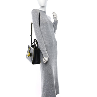 Fendi Vitello Elite Apple Charm Petite 2Jours Tote Black 2 of 8