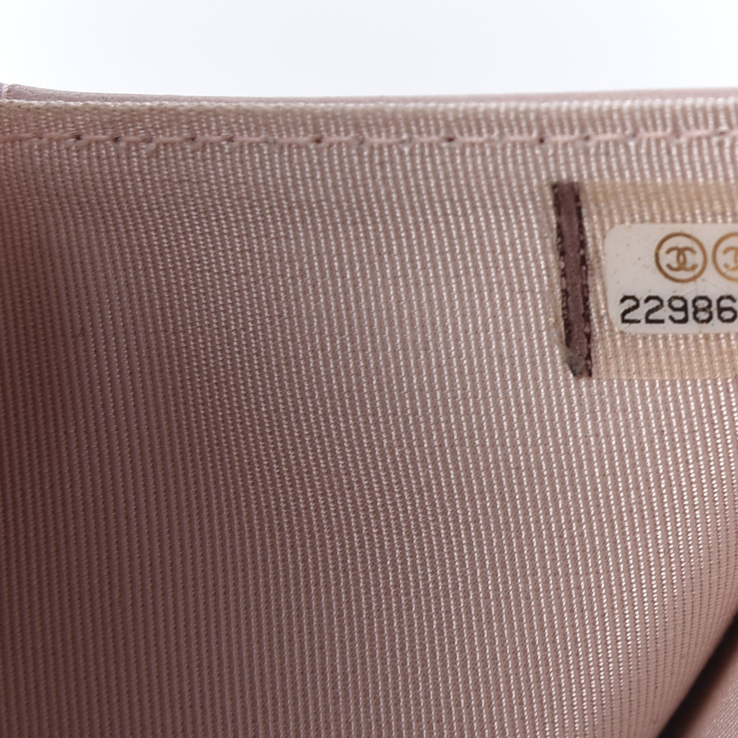 Chanel Calfskin Chevron Quilted Compact Flap Wallet Pink 8 of 9