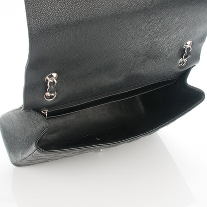 Chanel Caviar Quilted Maxi Single Flap Black 5 of 7