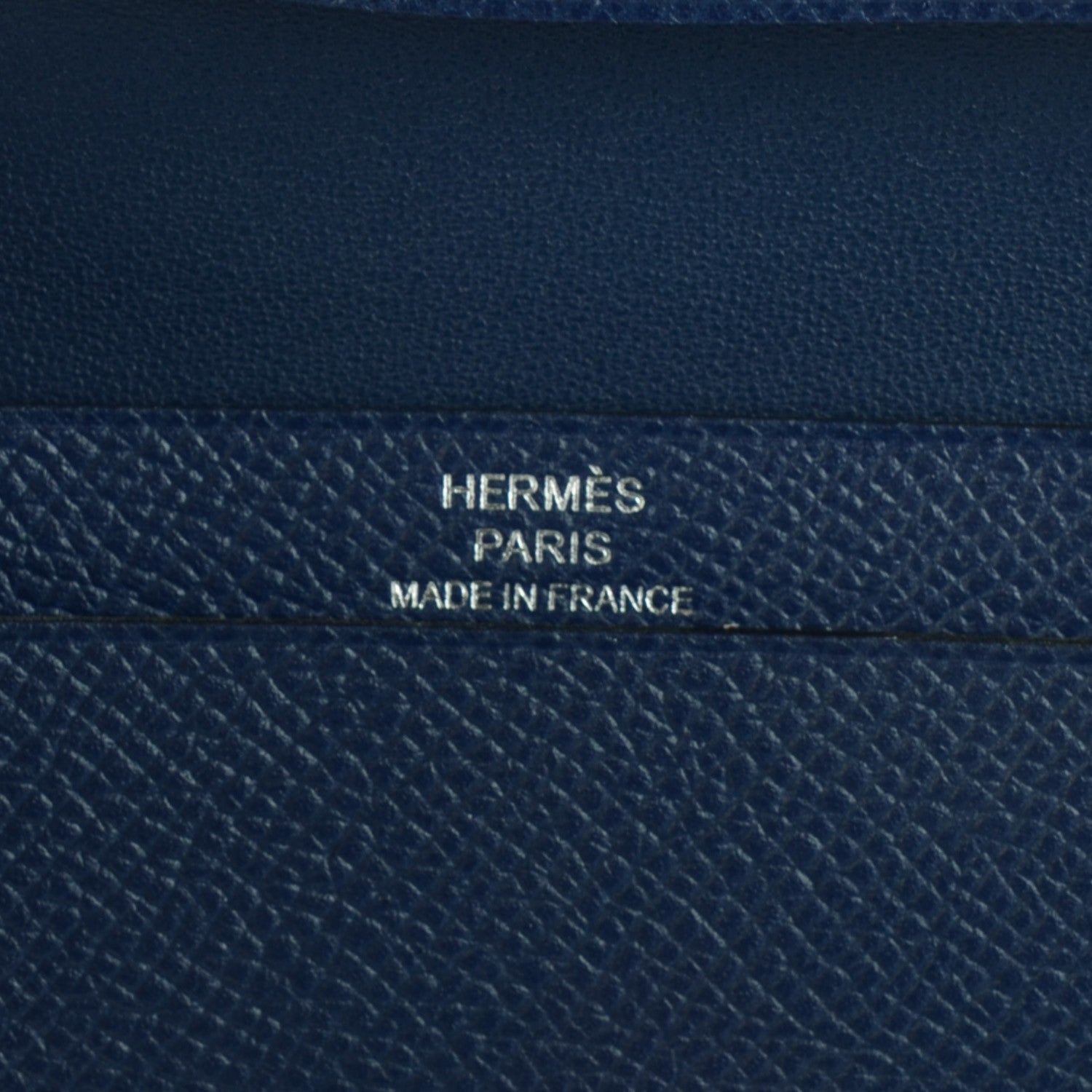 Hermes Epsom Bearn Card Holder Wallet Bleu Saphir 7 of 10