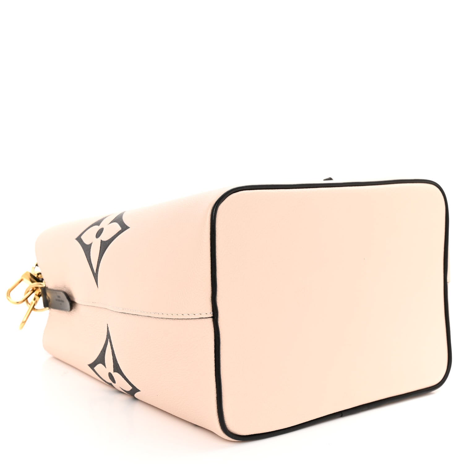 Louis Vuitton LOUIS VUITTON Empreinte Monogram Giant Crafty Neonoe MM Creme Black 5 of 11