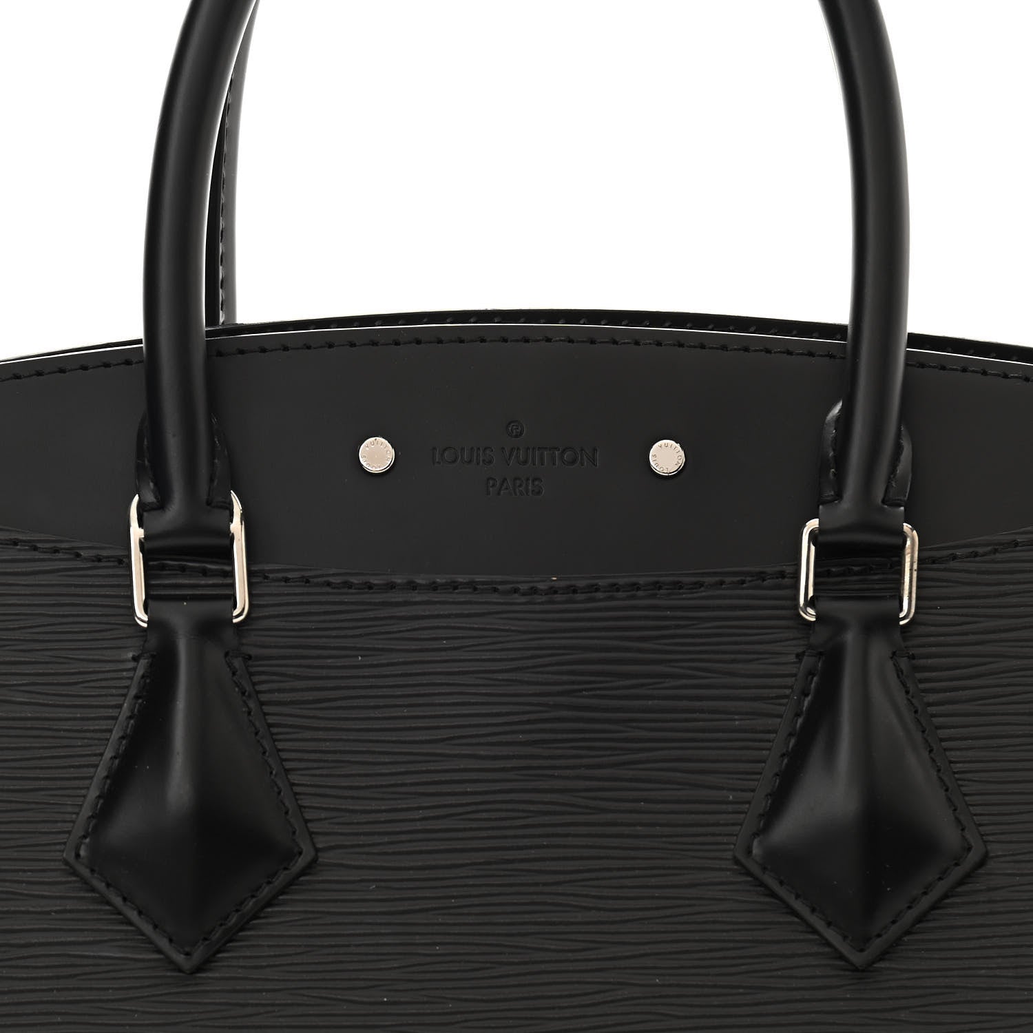 Louis Vuitton Epi Soufflot MM Black 8 of 10