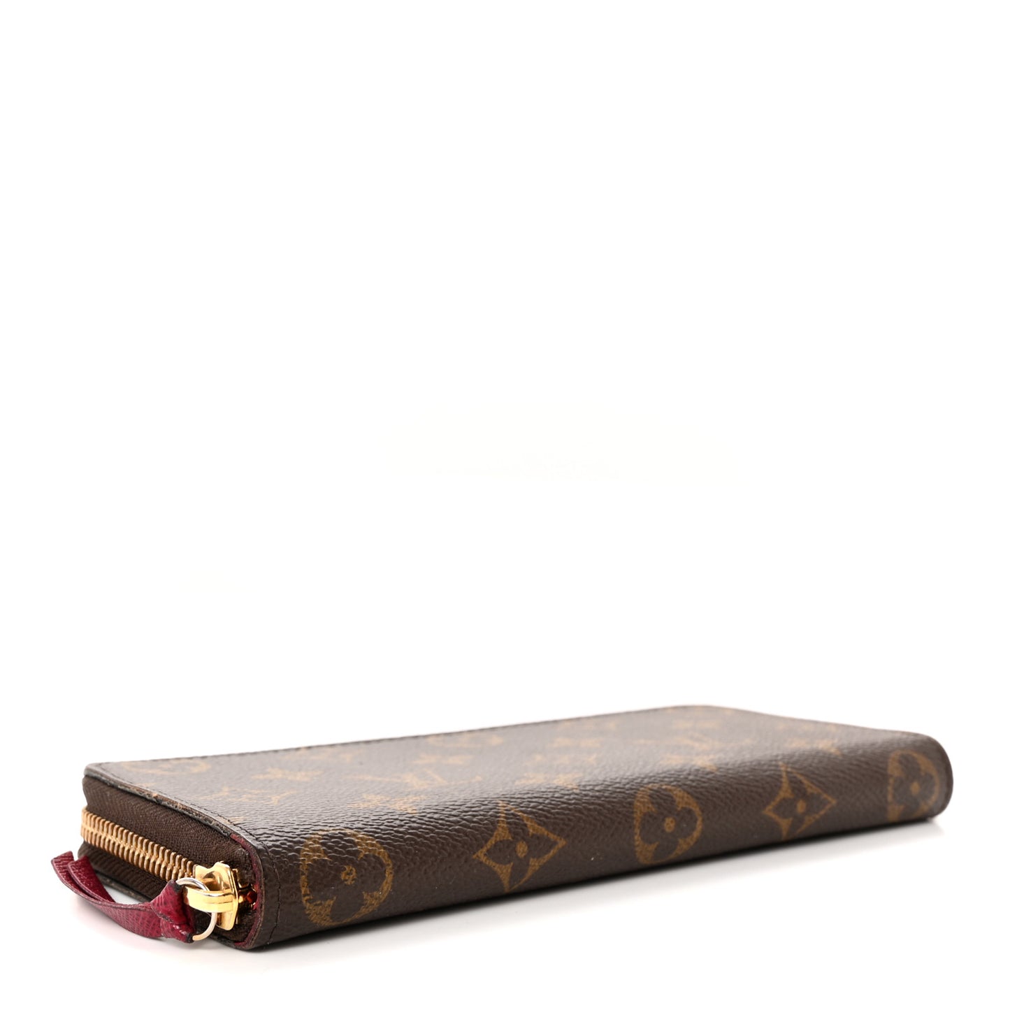 Monogram Clemence Wallet Fuchsia