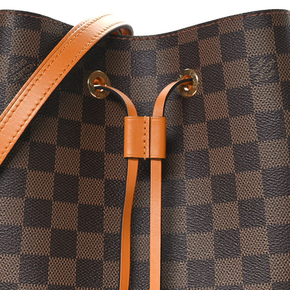 Louis Vuitton Damier Ebene Neonoe MM Safran 8 of 10
