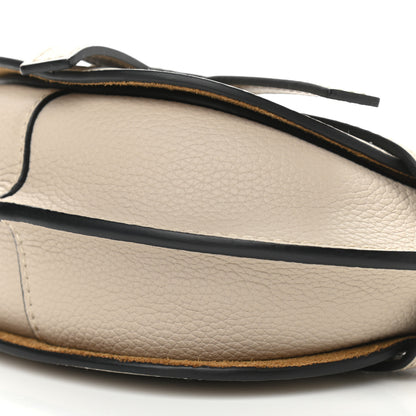 Loewe Pebble Grain Calfskin Mini Gate Dual Bag Light Oat 9 of 9