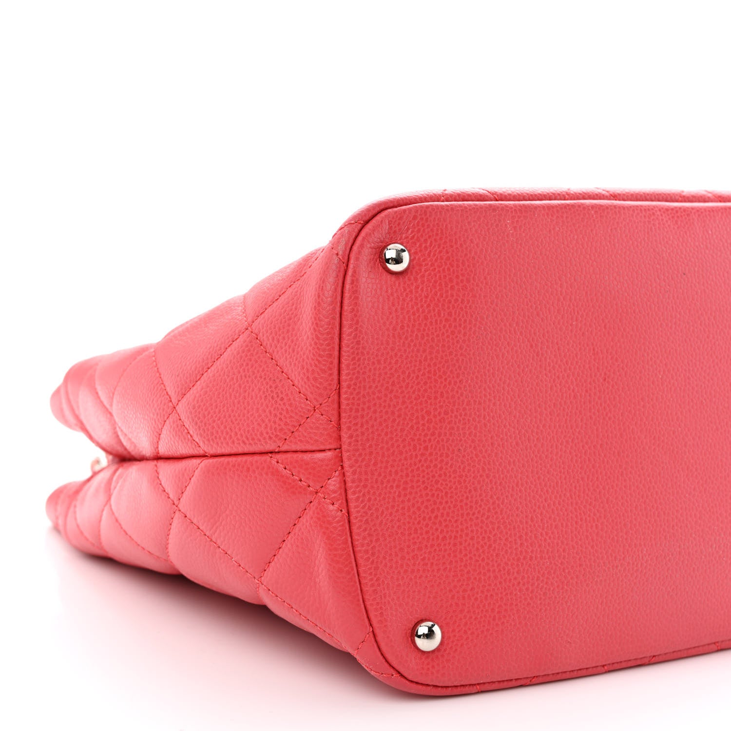 Chanel Caviar Quilted Timeless CC Soft Tote Pink 9 of 14