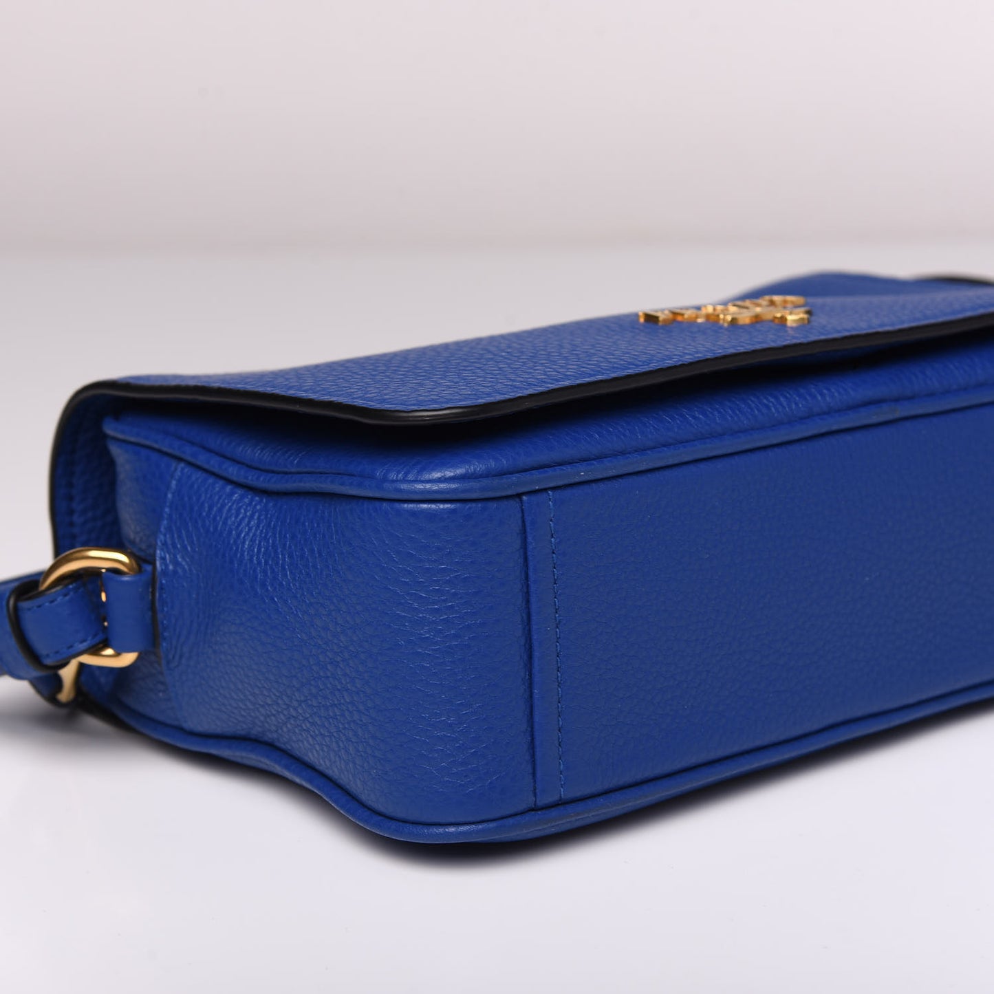 Vitello Phenix Flap Crossbody Royal