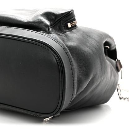 Louis Vuitton Lambskin Monogram Montsouris Vibe PM Black 9 of 9