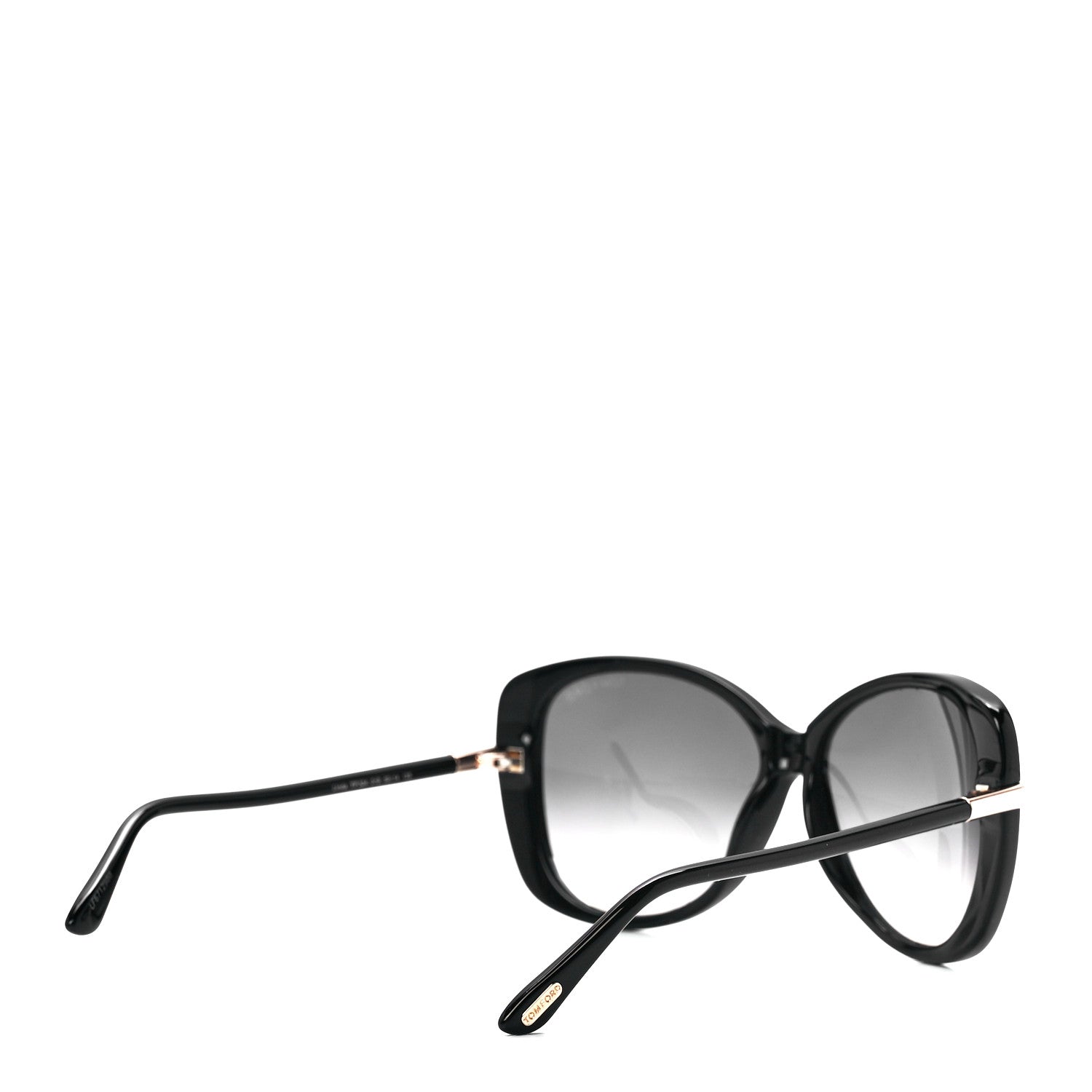 Tom Ford Linda Butterfly Sunglasses TF324 Black 4 of 8