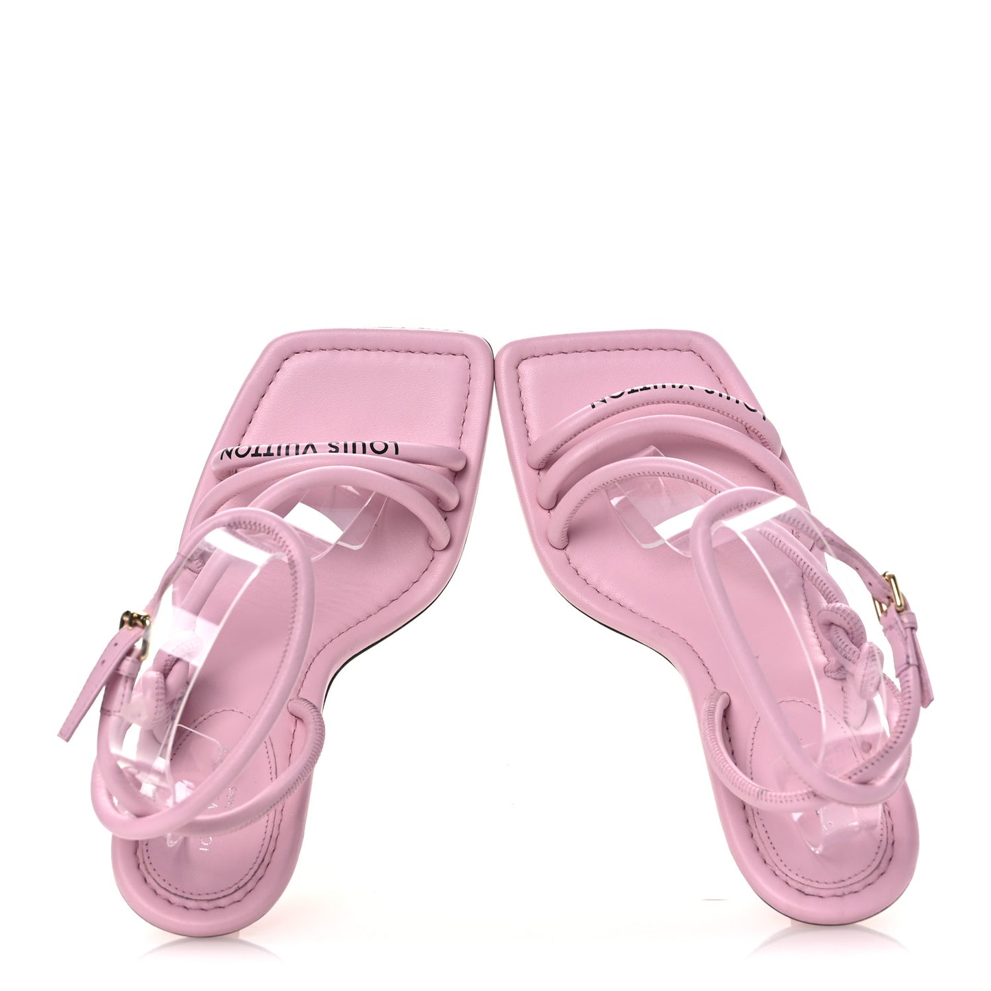 Lambskin Nova Sandal Pumps 35.5 Pink