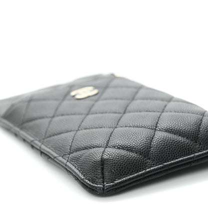 Chanel Caviar Quilted Classic iPhone Pouch Black 8 of 9