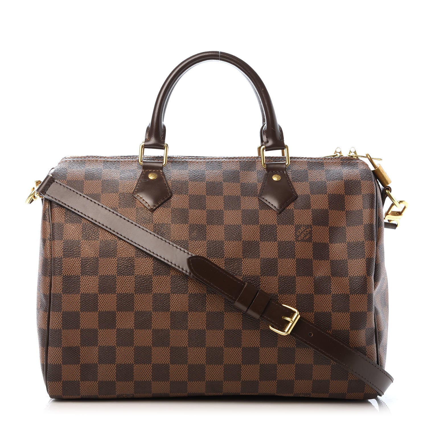 Louis Vuitton Damier Ebene Speedy Bandouliere 30 1 of 10