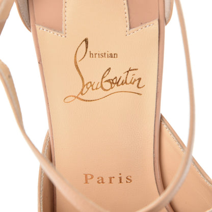 Christian Louboutin Patent Shiny Nappa Crissos 85 Pumps 39.5 Doudou 7 of 9