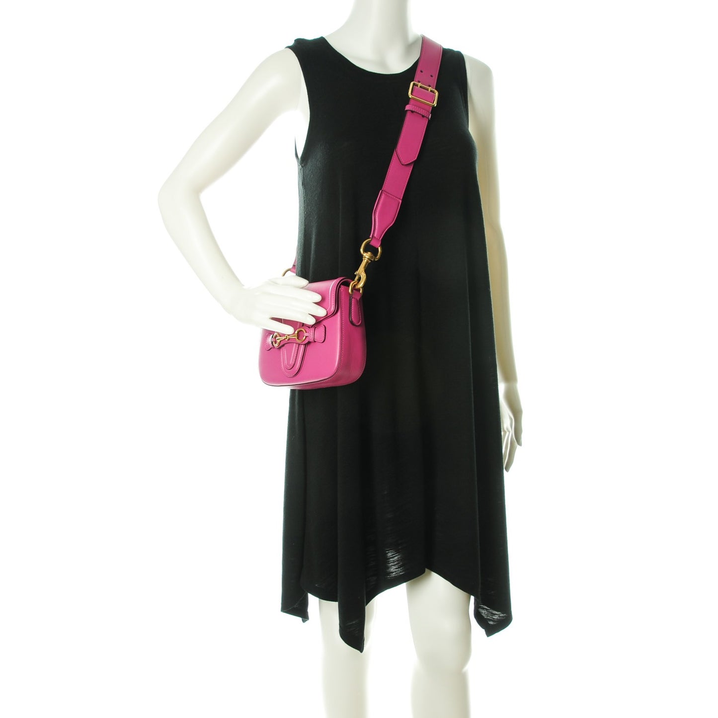 Ruinart Calfskin Small Lady Web Shoulder Bag New Rosette