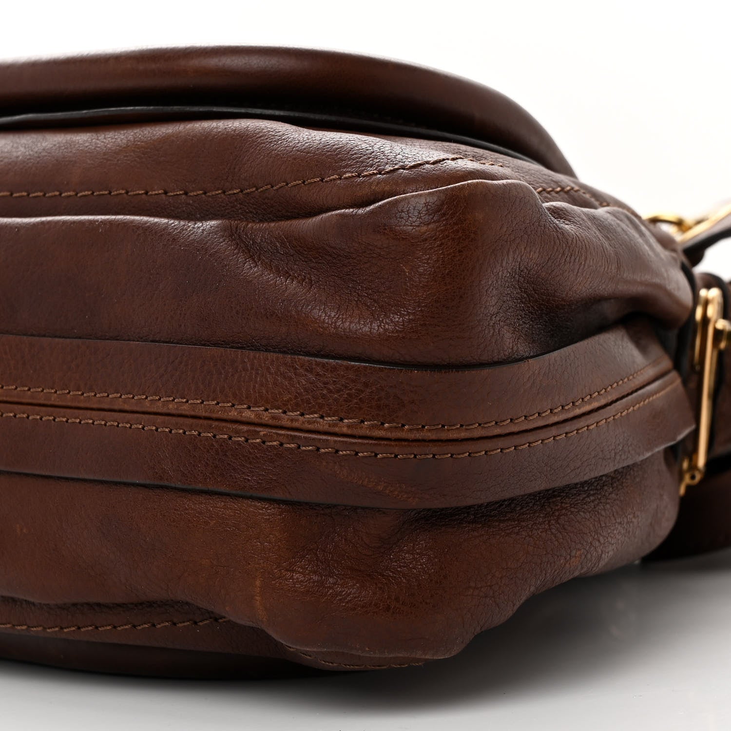 Chloe Calfskin Large Paraty Brown 11 of 16