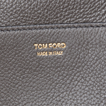 Tom Ford Calfskin Mini Jennifer Crossbody Bag Grey 6 of 6