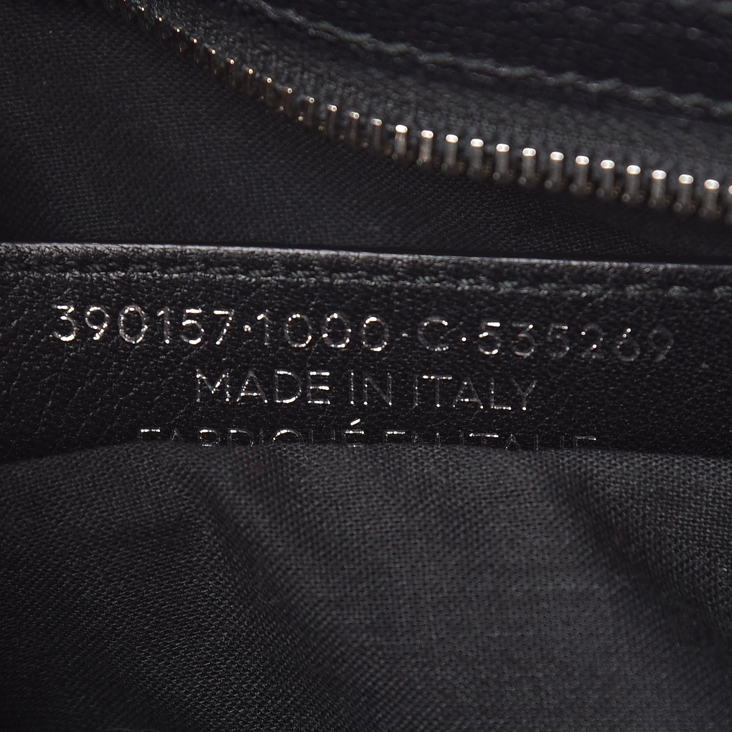 Balenciaga Chevre Silver Metallic Edge Hardware Velo Black 9 of 12