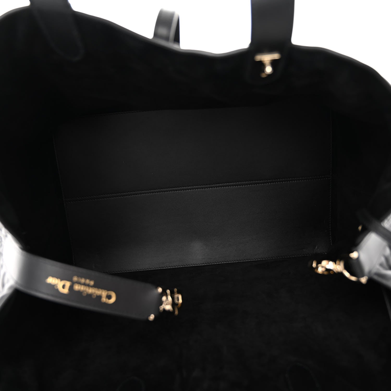 Christian Dior Calfskin Macrocannage Large Toujours Black 6 of 9