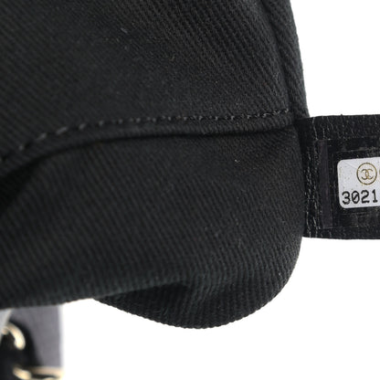 Chanel Mixed Fibers Large Deauville Tote Black 7 of 9