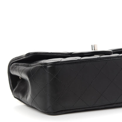 Chanel Lambskin Quilted Mini Rectangular Flap Black 5 of 9