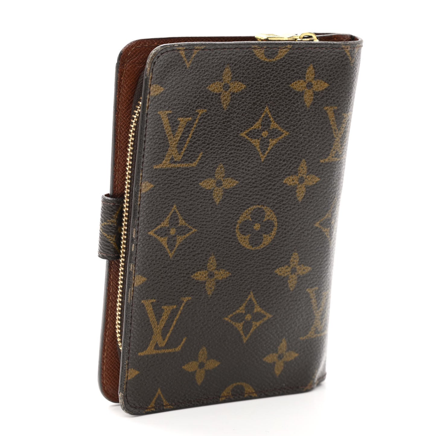 Monogram Zipped Papers Wallet