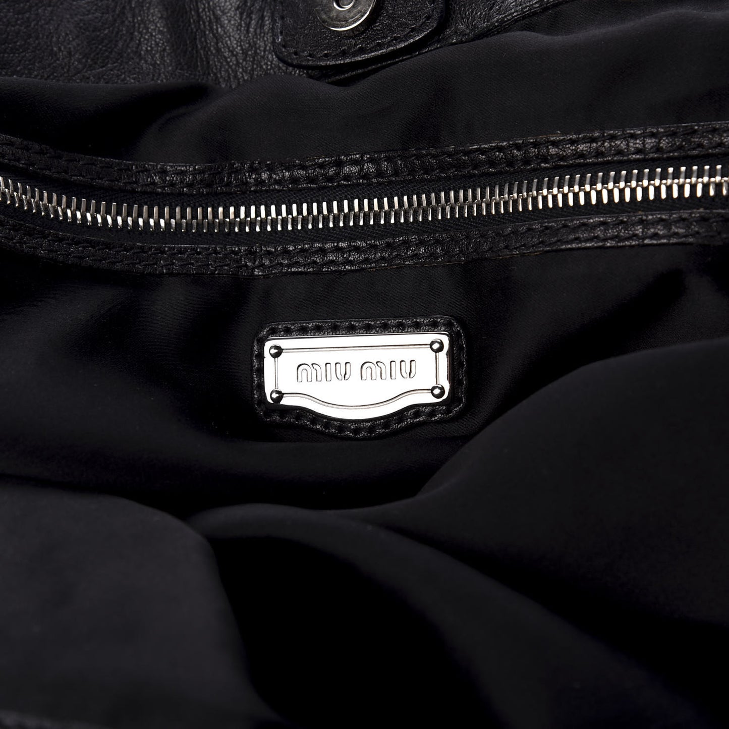 Nappa Matelasse Tote Black